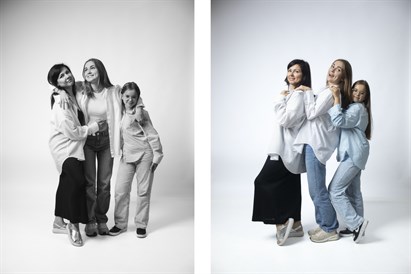 Iegūsti melnbaltas un krāsainas fotogrāfijas unikālajā spoguļu pašportretu fotostudijā "Im photo”