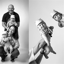Izveido unikālus attēlus ģimenes vai draugu lokā spoguļu pašportretu fotostudijā "Im photo”