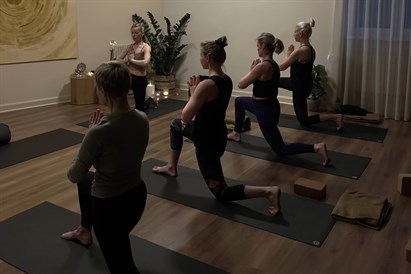 Jogas nodarbība Rīgas centrā