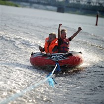 SUP dēļu noma vai brauciens ar pūsli Jūrmalā