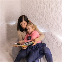 Privāts sāls istabas apmeklējums ģimenei veselīgai atpūtai