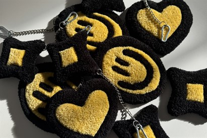 Draudzeņu meistarklase – stilīgi piekariņi taftinga tehnikā 