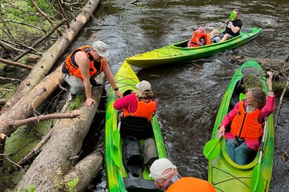 Laivu brauciens pa Misu 10 personām – no Dalbes līdz Ozolniekiem