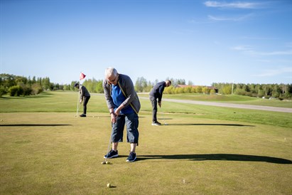 Golfa apmācības nodarbība “Golfa ABC” 3 personu kompānijai
