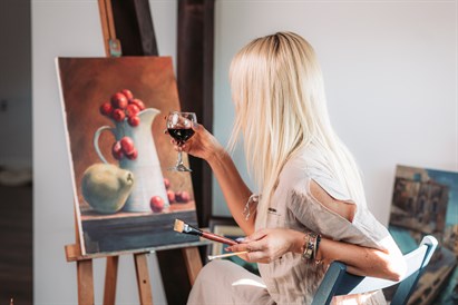 “Paint & Progress” dāvanu karte – Gleznošanas meistarklases Rīgas centrā