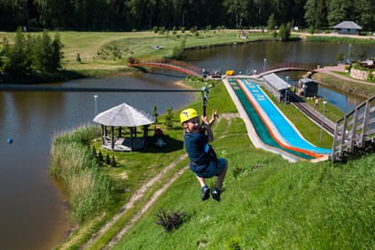 Diena izklaides parkā „BOOM PARK” Lietuvā
