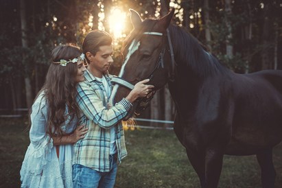 Zirgu izjāde Jumparvmuižas parkā divām personām