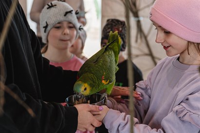 “Sigulda ZOO” un jaunās papagaiļu mājas ģimenes apmeklējums 