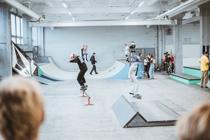 „The Spot” street-parka apmeklējums Rīgā