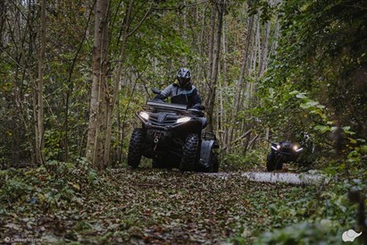 [Tikai ar piegādi] Ekskursija ar kvadracikliem “Meža ezeru tūre”
