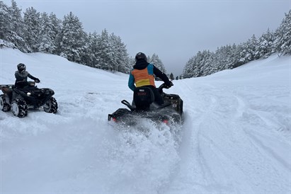 Aizraujošs kvadraciklu brauciens Rīgas mežos līdz 4 personām