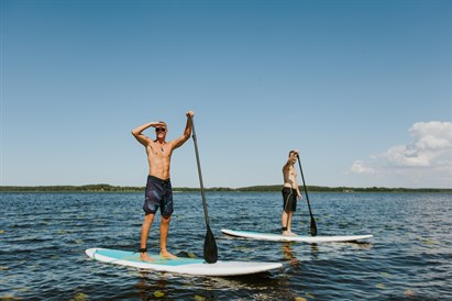 SUP piedzīvojums Ķīšezerā