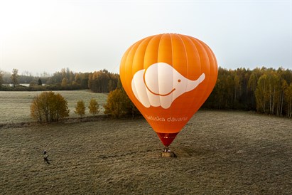 Privāts lidojums gaisa balonā kompānijai līdz 4 personām