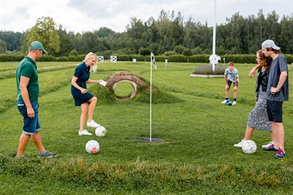 Aizraujoša atpūta “Siguldas Futbolgolfa parkā”