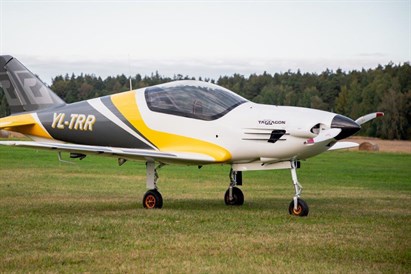 Lidojums ar „Tarragon Aircraft” 