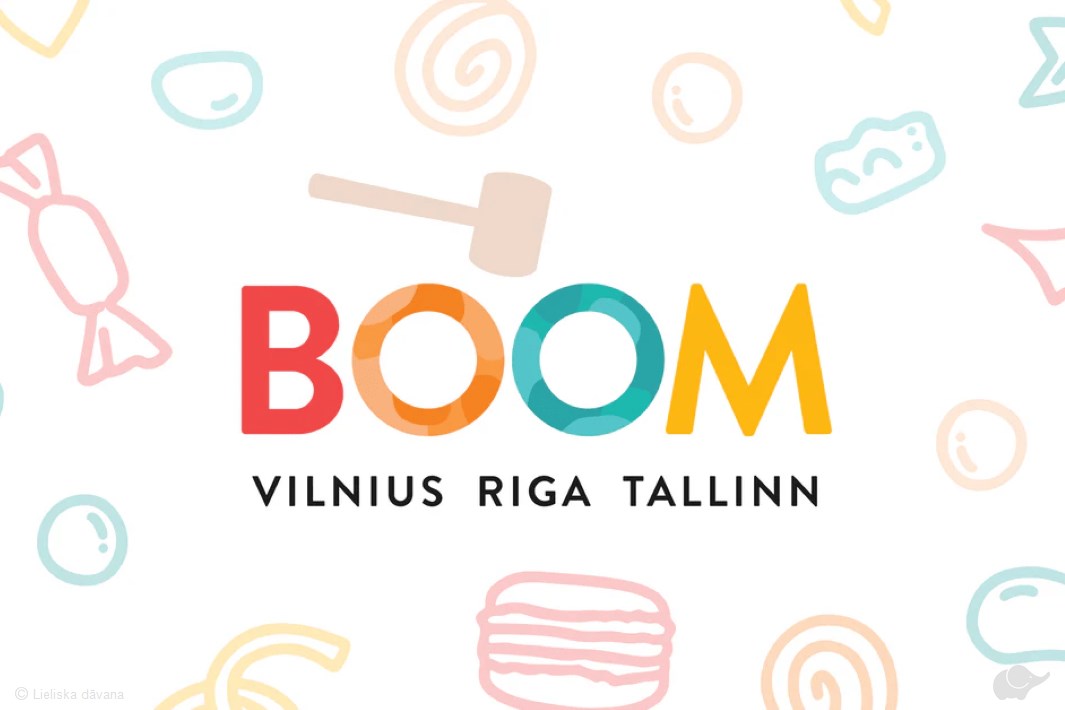 „Boom tortes” dāvanu karte    