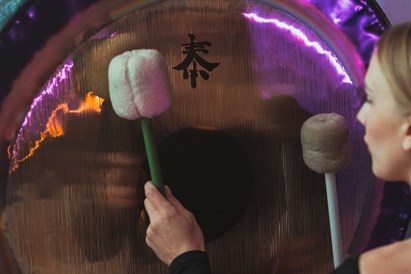 Individuāla gonga meditācijas sesija