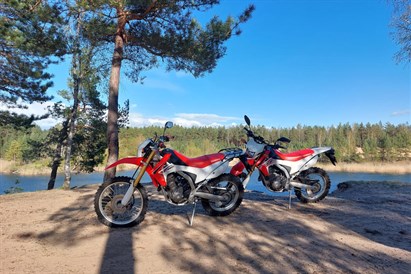 Krosa motocikla noma