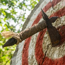 Ieroču izmēģināšana aktīvās atpūtas centrā “Akoti”