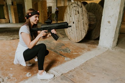 “GUNSnLASERS” lāzertaga piedzīvojums draugu kompānijai