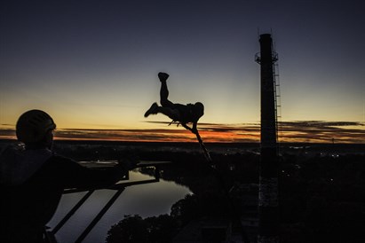 Individuāls lēciens ar virvi no 47 m augstuma un VIDEO