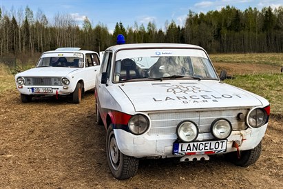 Rallija Žigulim pie stūres – ekstrēms brauciens trasē pie Kandavas!