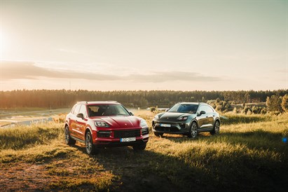 Porsche bezceļu piedzīvojuma brauciens