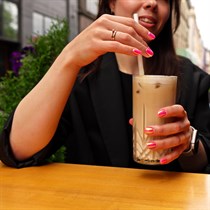 Īpašais “1+1” piedāvājums ledus latei restorānā “Liberta”