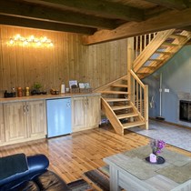 Atpūta dabas tuvumā “UpeNes” viesu mājā ar brokastīm, pirti un kublu