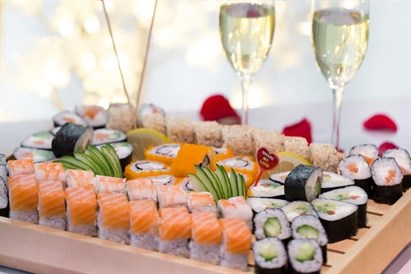 Suši randiņš restorānā “Bento” 