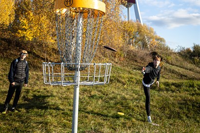 “UFOGOLF” disku golfa ballīte 10 personām