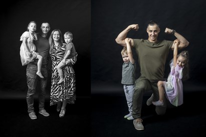 Izveido unikālus attēlus ģimenes vai draugu lokā spoguļu pašportretu fotostudijā "Im photo”