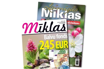 Žurnālu „Mīklas“ un  „Laimīgās Mīklas“ abonements