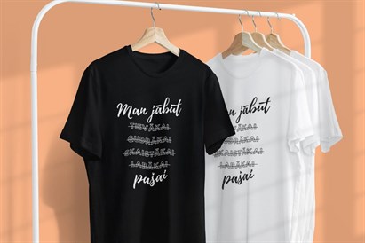 Īpašs T-krekls īpašam cilvēkam