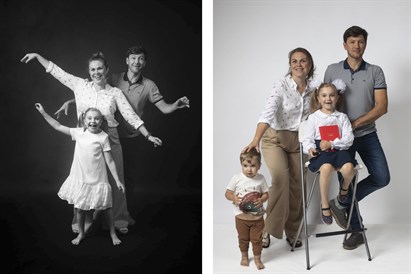 Iegūsti melnbaltas un krāsainas fotogrāfijas unikālajā spoguļu pašportretu fotostudijā "Im photo”