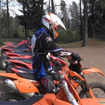 Apmācības braukšanā ar krosa motociklu vai kvadraciklu