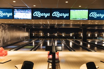 Divreiz vairāk boulinga un uzkodu plate bērniem 