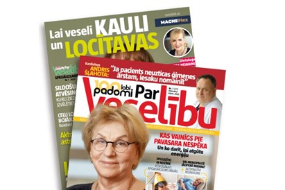 Žurnāla „100 labi padomi PAR VESELĪBU” un speciālizdevumu abonements