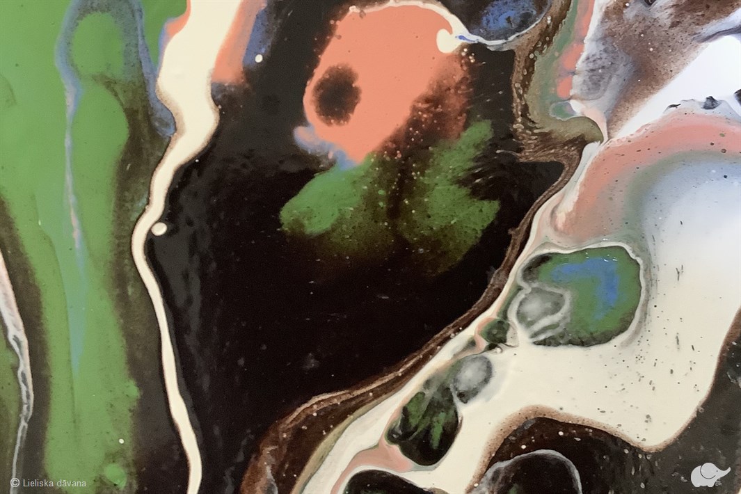 Gleznošanas meistarklase „FLUID ART” tehnikā 