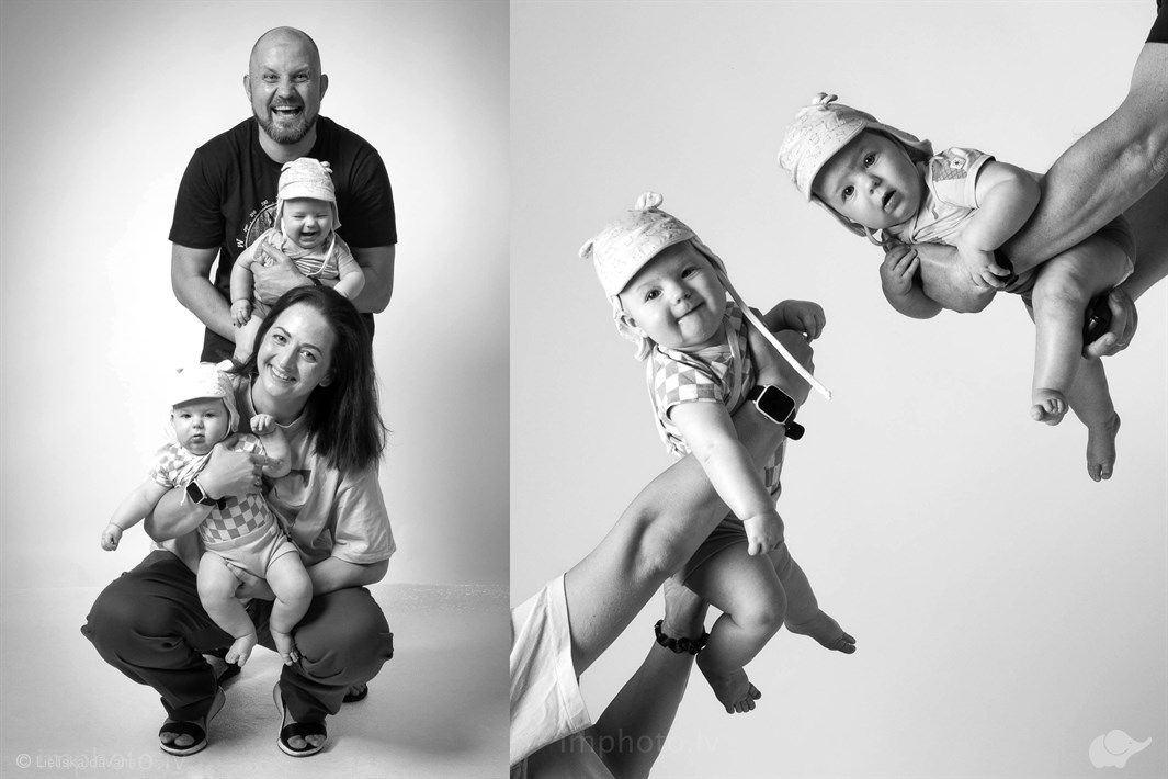 Izveido unikālus attēlus ģimenes vai draugu lokā spoguļu pašportretu fotostudijā "Im photo”