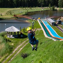 Diena izklaides parkā „BOOM PARK” Lietuvā