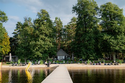 Lauku idille ģimenei Usmas ezera krastā