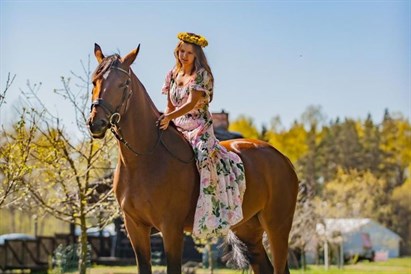 Individuāla vai grupas fotosesija ar zirgu