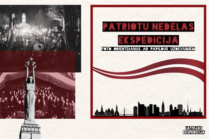 Foto orientēšanās piedzīvojums – Patriotu nedēļas ekspedīcija