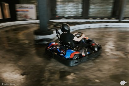 [Tikai ar piegādi] Brauciens ar elektrokartingiem „GUNSnLASERS”