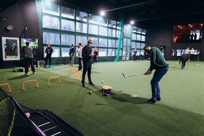 Golfa simulators Valmierā