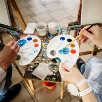 Mākslas meistarklases Terēzes Zaķes studijā