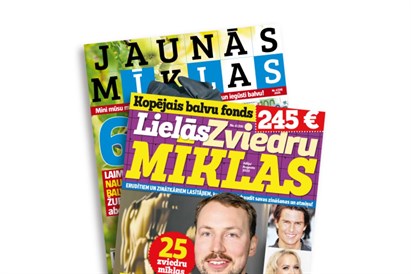 Žurnālu „Lielās Zviedru mīklas“ un  „Jaunās Mīklas“ abonements