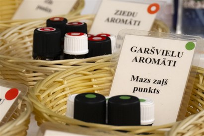 Izbraukuma aromterapijas meistarklase no „Latvian Aroma-Essence”  