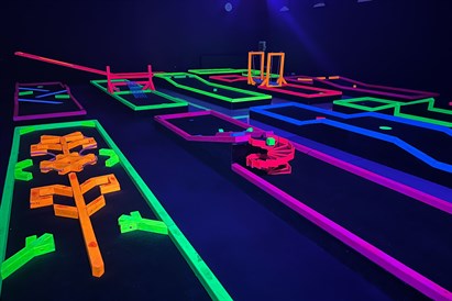 Dubultrandiņš “Golfiņš” telpās Rīgā